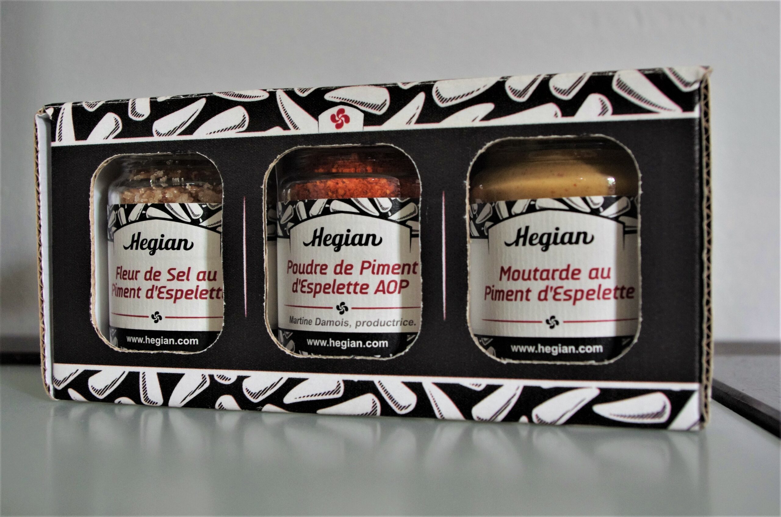 Le coffret Saveurs Pimentées d'Hegian - Soline Alligant - Hegian